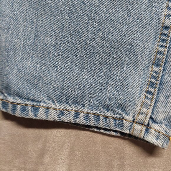 VTG Levis 560 Comfort Fit Jeans Mens W33 L32 Blue Denim Casual Wear - Picture 5 of 12